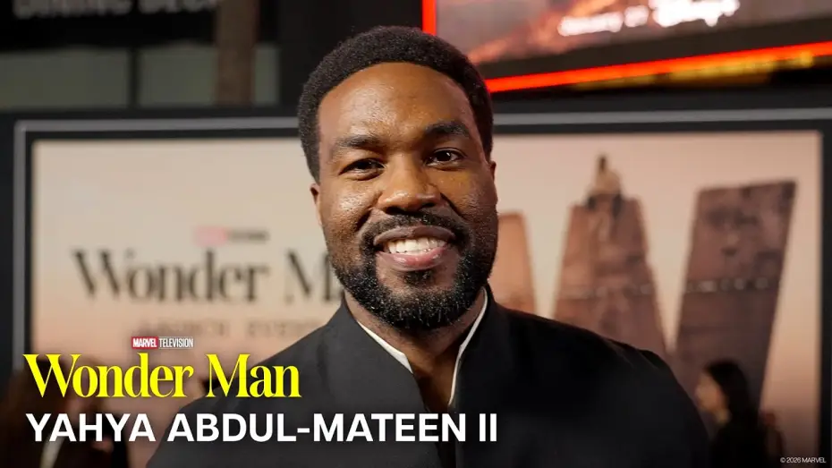 Відео до серіалу Диво-чоловік — Enter Yahya Abdul-Mateen II as Wonder Man in the MCU! - Wonder Man Red Carpet