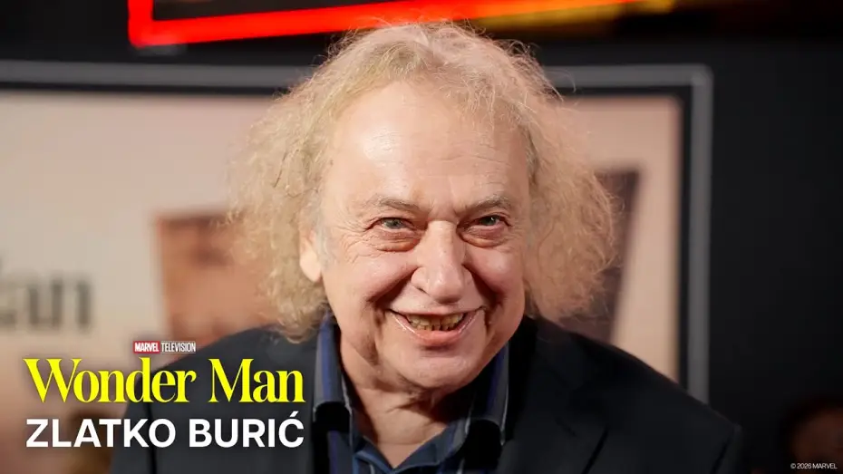 Відео до серіалу Диво-чоловік — Zlatko Burić on Playing Eccentric “Wonder Man” Director Von Kovak - Wonder Man Red Carpet