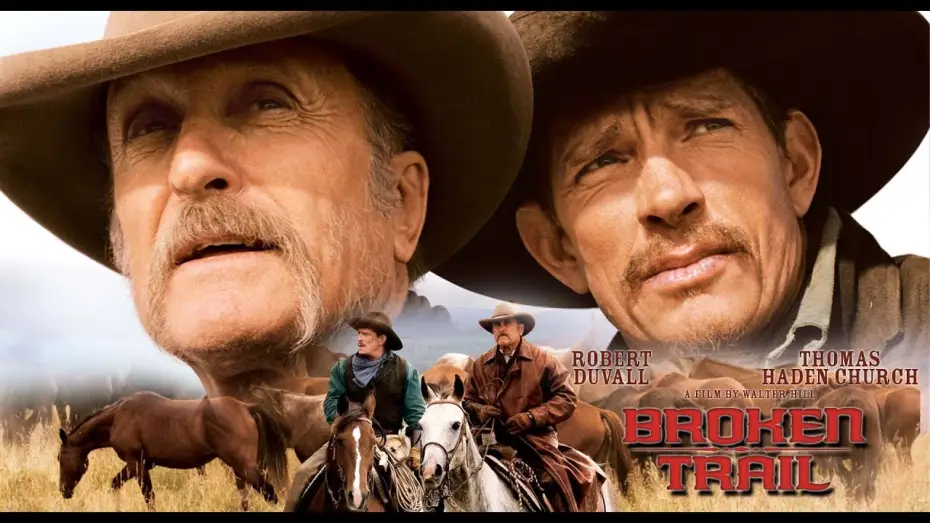 Відео до серіалу Розбитий слід — Robert Duvall in BROKEN TRAIL | TRAILER | Emmy Award-winning miniseries