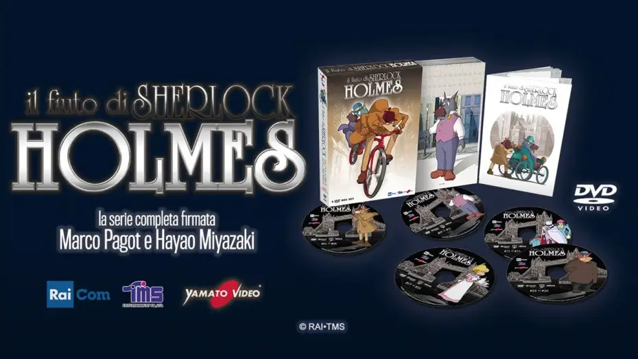 Відео до серіалу Шерлок Гаунд — IL FIUTO DI SHERLOCK HOLMES | La serie completa in DVD (box 5 dischi)