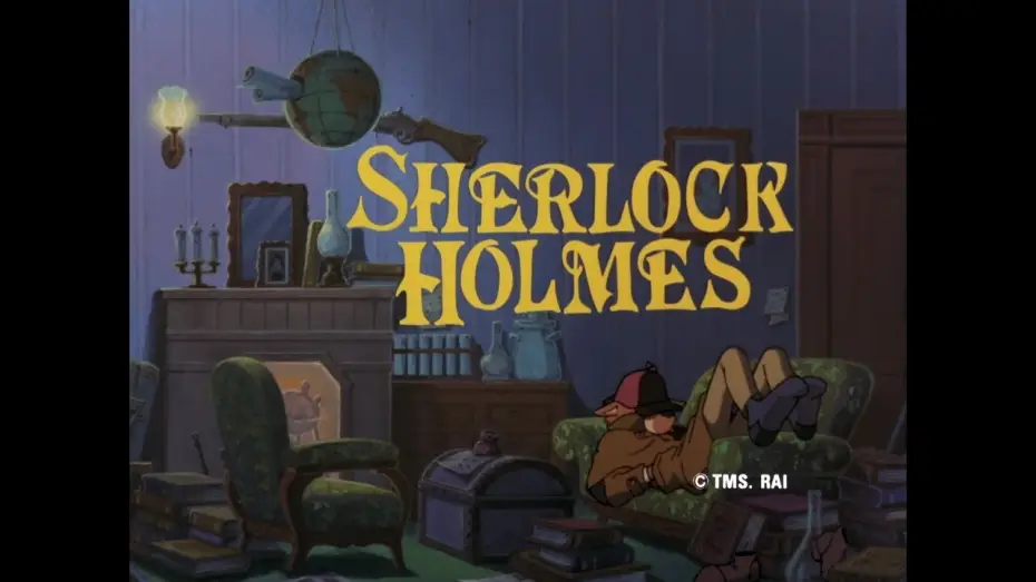 Відео до серіалу Шерлок Гаунд — Sherlock Hound - English Intro (HD)