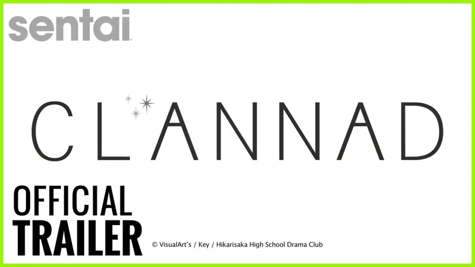 Відео до серіалу Кланнад — Clannad Official Trailer
