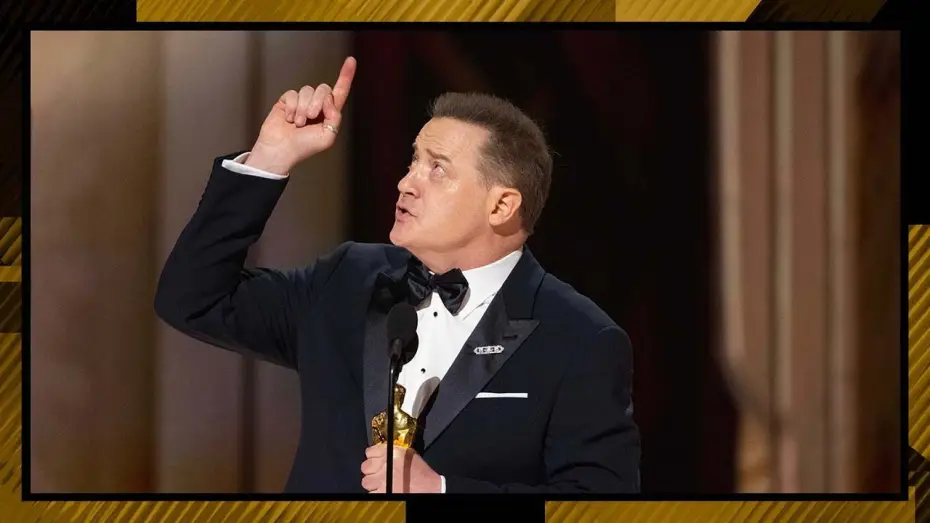 Відео до серіалу Оскар — Brendan Fraser Wins Best Actor in a Leading Role for 'The Whale' | 95th Oscars (2023)