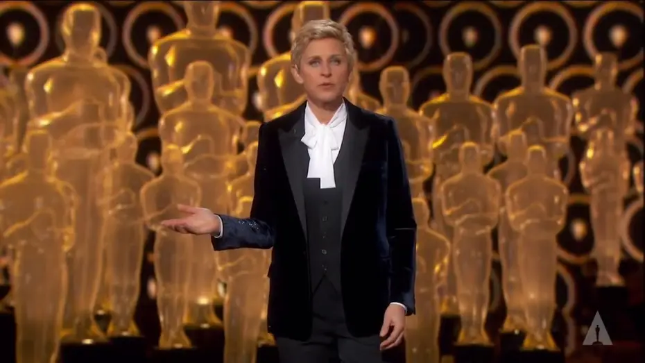 Видео к сериалу Оскар — Ellen DeGeneres' 86th Oscars Opening