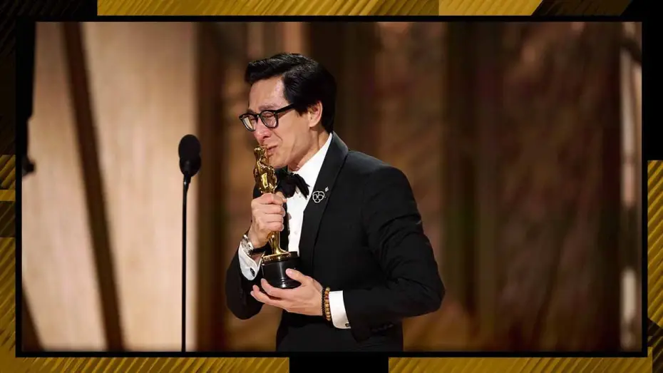 Відео до серіалу Оскар — Ke Huy Quan Wins Best Supporting Actor for 'Everything Everywhere All at Once' | 95th Oscars (2023)