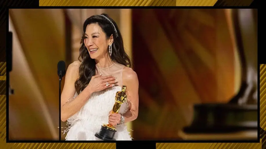Відео до серіалу Оскар — Michelle Yeoh Wins Best Actress for 'Everything Everywhere All at Once' | 95th Oscars (2023)
