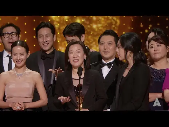 Відео до серіалу Оскар — "Parasite" wins Best Picture