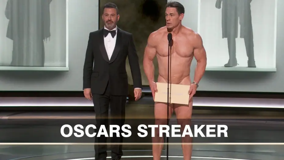 Відео до серіалу Оскар — John Cena (Sort Of) Streaks at the Oscars