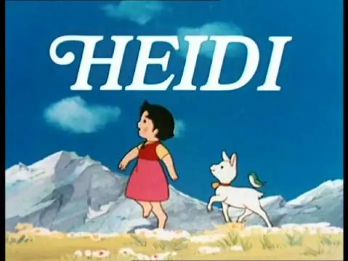 Відео до серіалу アルプスの少女ハイジ — Heidi french opening HQ