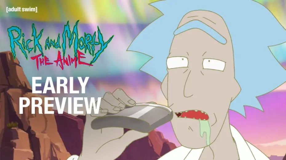 Відео до серіалу Rick and Morty: The Anime — Early Look [Subtitled]