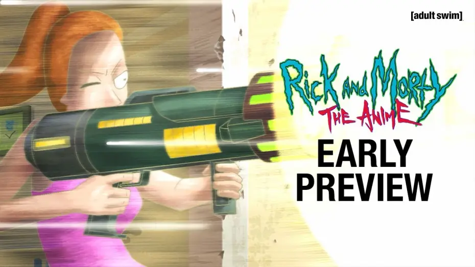 Відео до серіалу Rick and Morty: The Anime — Preview [Subtitled]