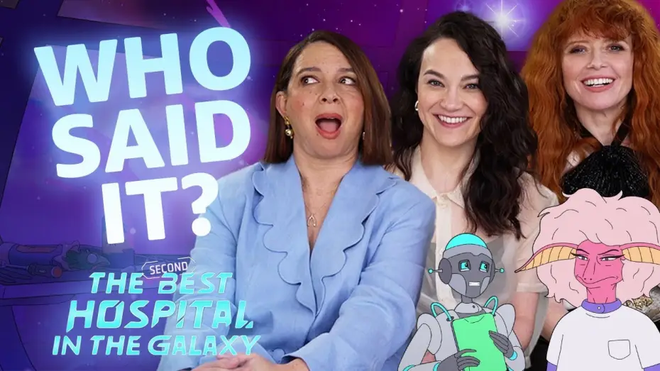 Відео до серіалу Другий найкращий госпіталь у галактиці — Maya Rudolph & Natasha Lyonne Play ‘Who Said That’
