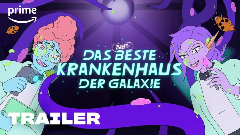 Відео до серіалу Другий найкращий госпіталь у галактиці — Offizieller Trailer