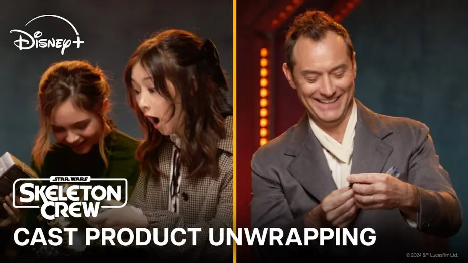 Відео до серіалу Зоряні війни: Кістяк команди — Cast Product Unwrapping