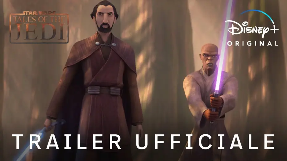 Відео до серіалу Оповідки про Джедаїв — Tales of the Jedi | Trailer Ufficiale | Disney+