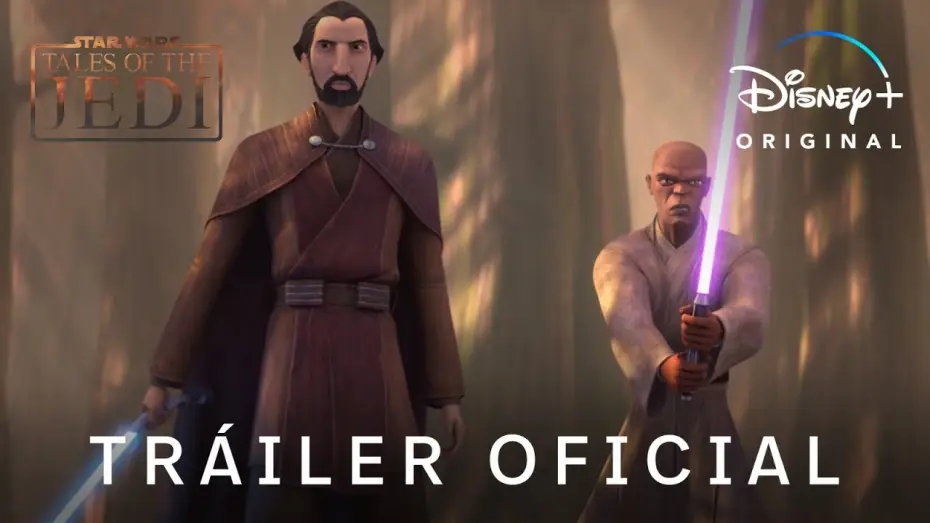 Відео до серіалу Оповідки про Джедаїв — Tales Of The Jedi | Tráiler Oficial en español | Disney+