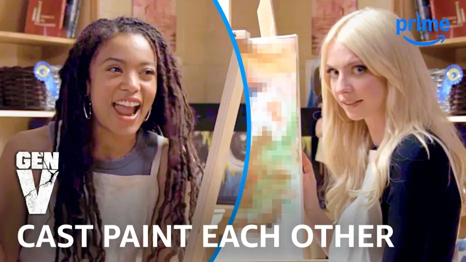 Відео до серіалу Покоління Ві — Cast Paint Each Other
