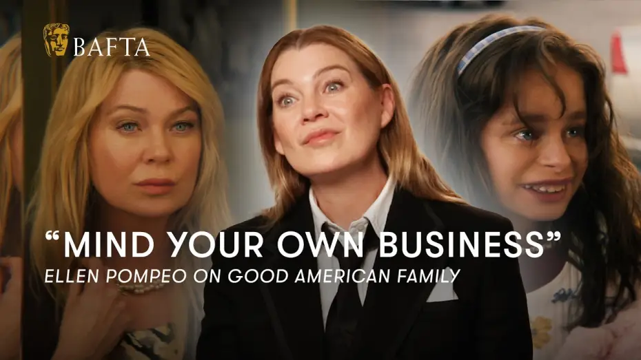 Відео до серіалу Зразкова американська сім'я — "Why Are We Telling This Story?" Ellen Pompeo's Bold Take on Good American Family | BAFTA
