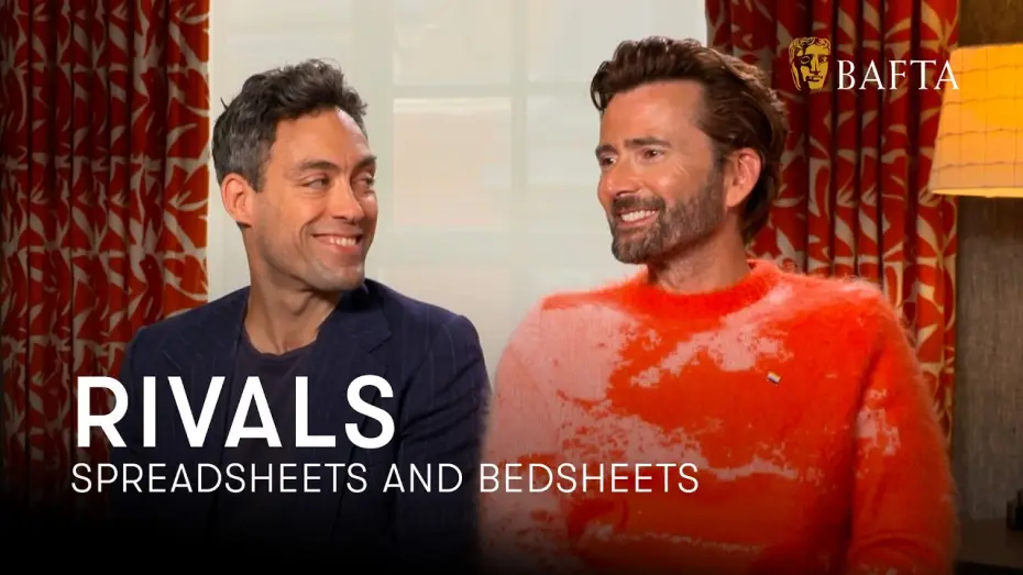 Відео до серіалу Суперники — David Tennant, Aidan Turner and the cast of Rivals share their favourite on screen rivalries | BAFTA