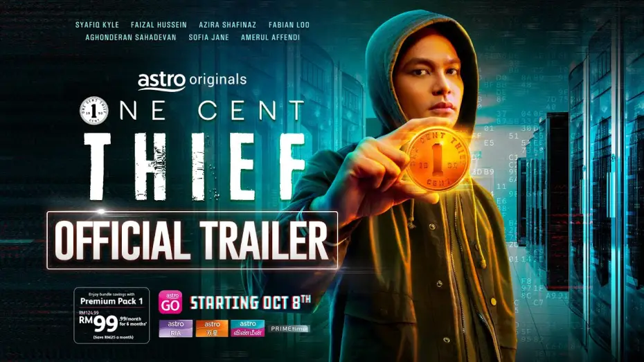 Відео до серіалу Крадій одного цента — ONE CENT THIEF -  OFFICIAL TRAILER | 8 OCTOBER 2022