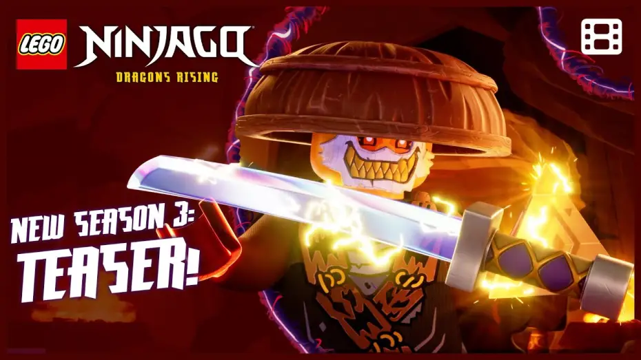 Видео к сериалу LEGO Ніндзяґо: Зліт драконів — NEW Season 3 Teaser Alert! - CHAOS is on the Rise!