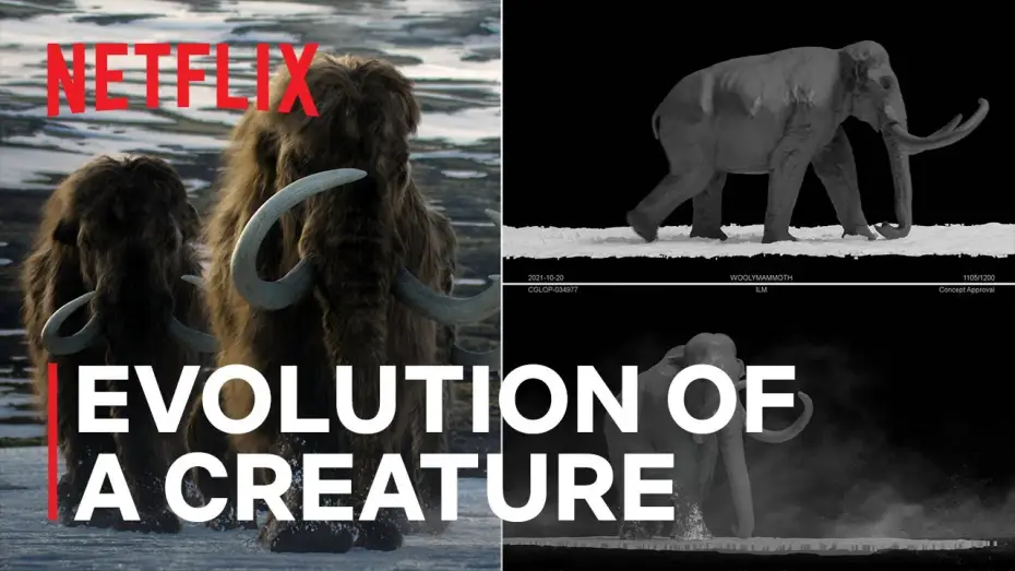 Відео до серіалу Життя на нашій планеті — Bringing 65 Prehistoric Creatures to Life