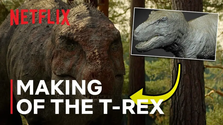 Відео до серіалу Життя на нашій планеті — Designing the CGI T-Rex