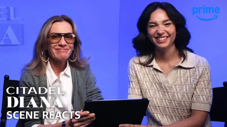 Відео до серіалу Цитадель: Діана — Matilda De Angelis and Gina Gardini React to Scenes from Citadel: Diana