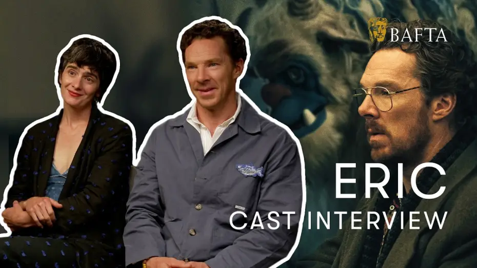 Відео до серіалу Ерік — Benedict Cumberbatch, Gaby Hoffmann and more on making ERIC Netflix's new crime drama | BAFTA