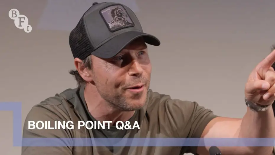Відео до серіалу Точка кипіння — Stephen Graham and the cast and creators of Boiling Point | BFI Q&A