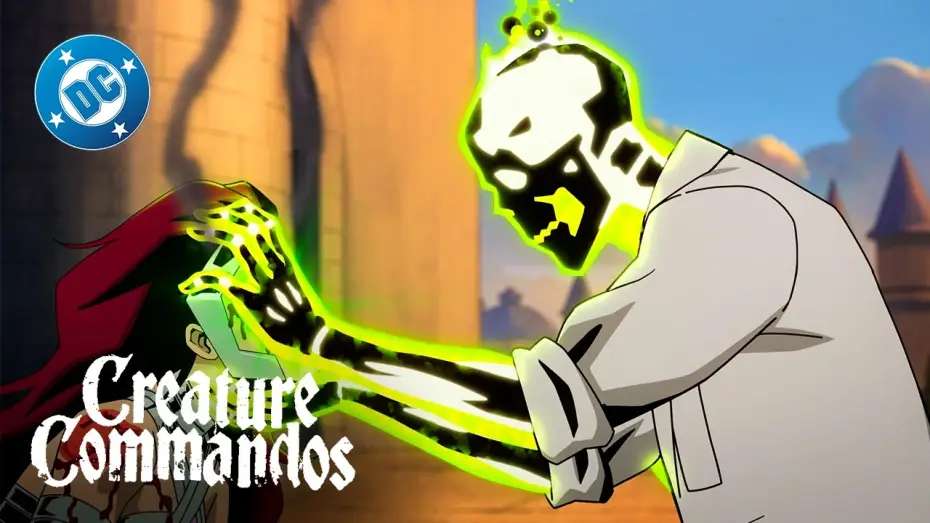 Відео до серіалу Монстри Коммандос — Creature Commandos - Dr. Phosphorus BURNS Circe 🔥 | Super Scenes | DC