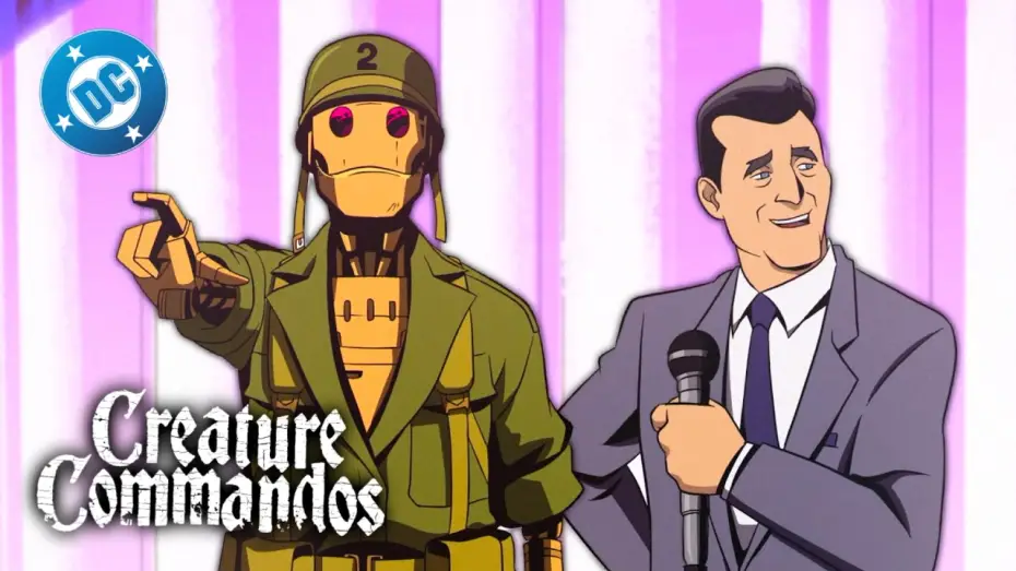 Відео до серіалу Монстри Коммандос — Creature Commandos - G.I. Robot's TV debut 📺 | DC