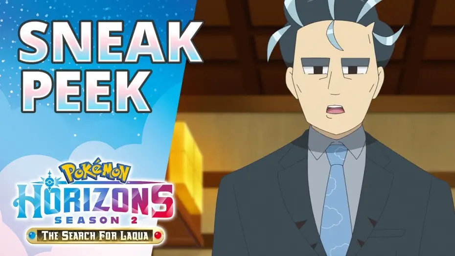 Видео к сериалу Горизонти Покемонів: Дебют Ліко та Роя — Introducing Larry! - Pokémon Horizons: Season 2 Sneak Peek