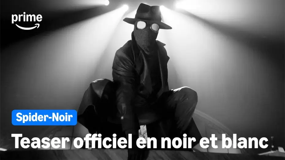 Відео до серіалу Павук-Нуар — Teaser officiel en authentique noir et blanc