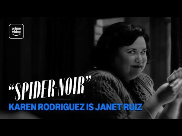 Відео до серіалу Павук-Нуар — Karen Rodriguez Is Janet Ruiz
