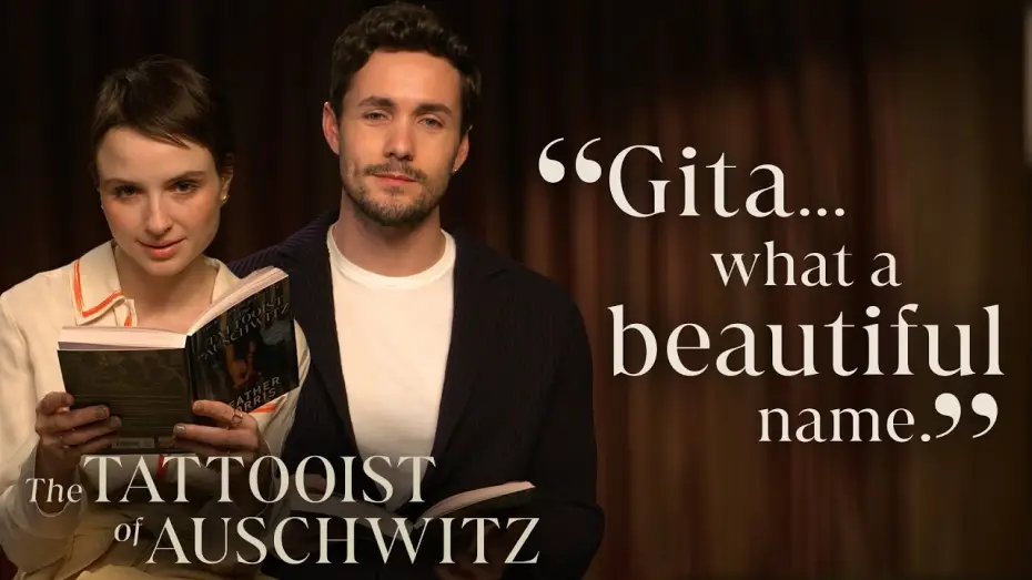 Відео до серіалу Татуювальник Аушвіцу — Jonah Hauer-King and Anna Próchniak Read The Tattooist of Auschwitz
