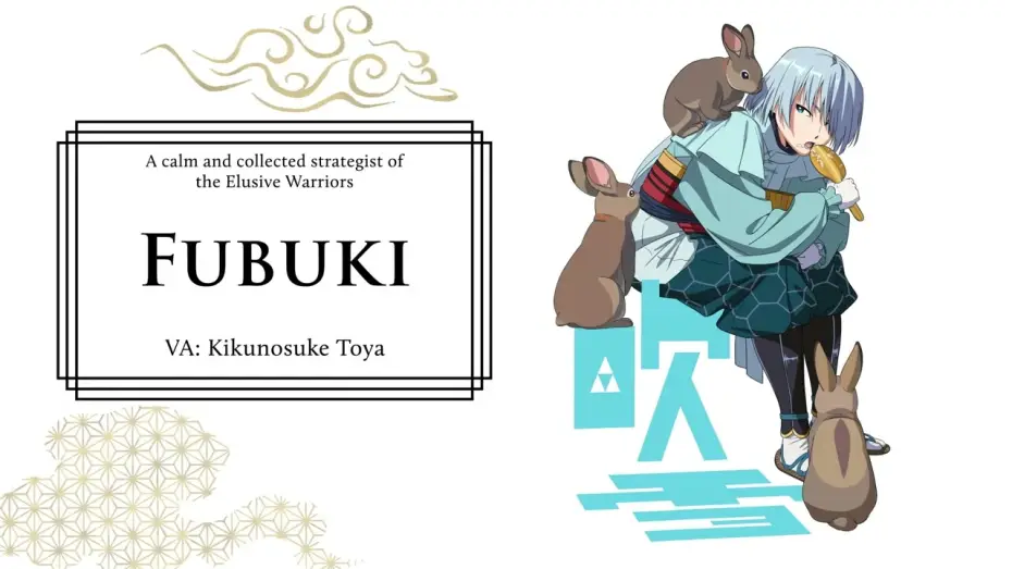 Видео к сериалу Невловимий самурай — Character Visual Trailer (Fubuki) [Subtitled]