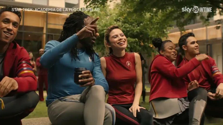 Відео до серіалу Зоряний шлях: Академія Зоряного флоту — Star Trek: Academia de la Flota Estelar | Oficial tráiler |  SkyShowtime España