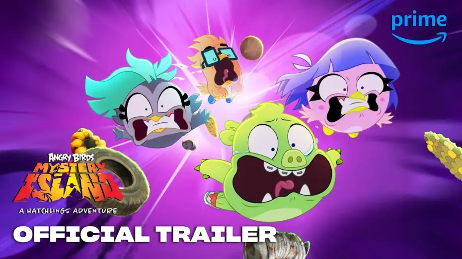 Відео до серіалу Angry Birds: Таємничий острів — Official Trailer