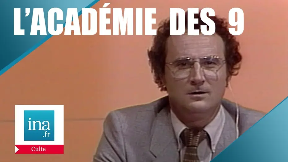 Відео до серіалу L'Académie des 9 — L'Académie des 9 avec Daniel Prévost, Valérie Lemercier …. | Archive INA