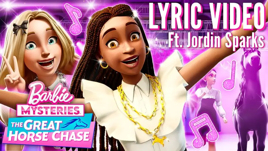 Відео до серіалу Barbie: Таємничі пригоди — "Glittering" Ft. Jordin Sparks (Official Lyric Video)
