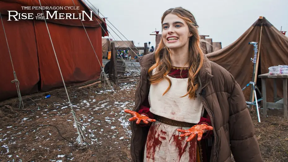 Відео до серіалу The Pendragon Cycle: Rise of the Merlin — Things Don’t Always Got To Plan on Set