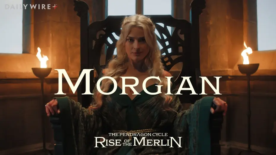 Відео до серіалу The Pendragon Cycle: Rise of the Merlin — Morgian Teaser: The Sorceress of Shadows