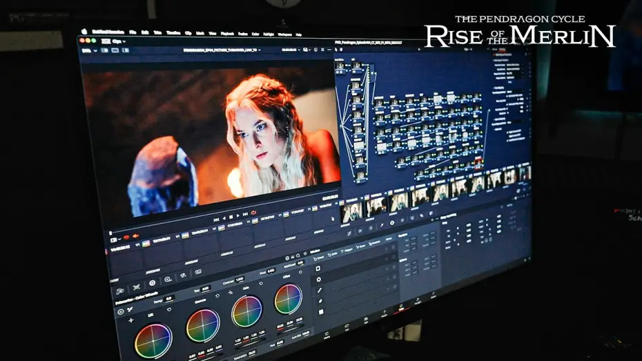 Відео до серіалу The Pendragon Cycle: Rise of the Merlin — How Post-Production Brings a Medieval Epic to Life