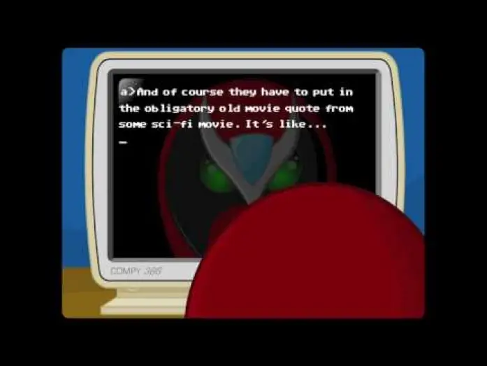 Видео к сериалу strongbad_email.exe — Strong Bad Email #45 - Techno