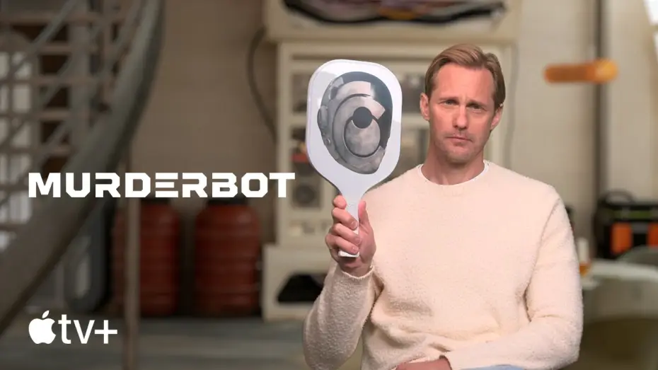 Відео до серіалу Щоденники вбивцебота — Alexander Skarsgård Plays Human or SecUnit