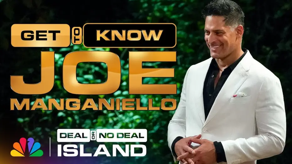 Відео до серіалу Deal or No Deal Island — Everything You Didn't Know About Host Joe Manganiello | Deal or No Deal Island | NBC
