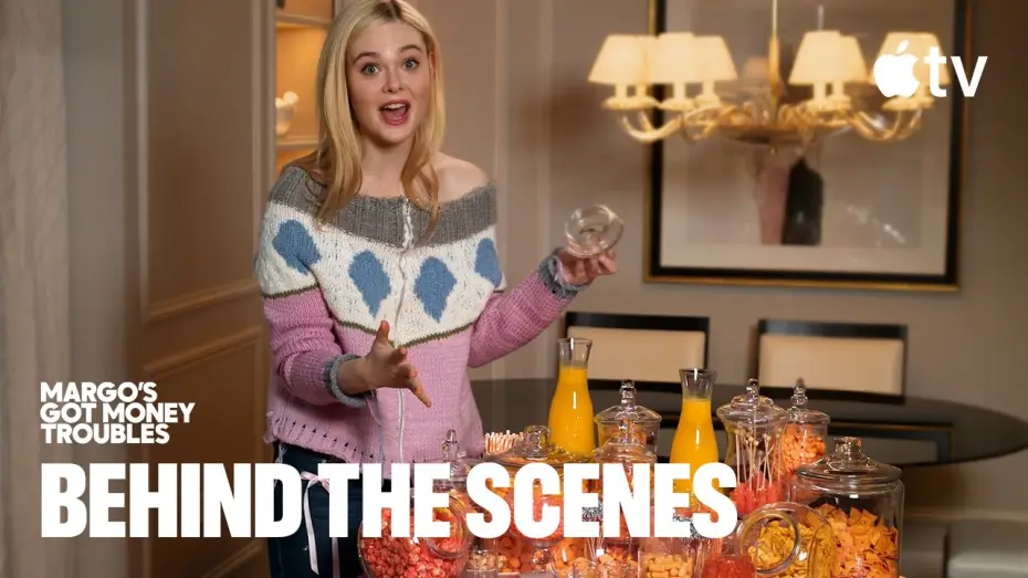 Відео до серіалу У Марґо проблеми з грошима — Elle Fanning, Nick Offerman & Thaddea Make Orange Meal