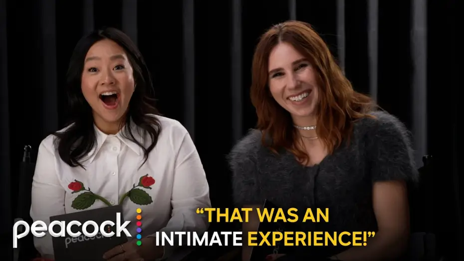 Відео до серіалу Вбивча розпуста — Laid Stars Stephanie Hsu and Zosia Mamet Play a WILD Game of “Would You Rather”