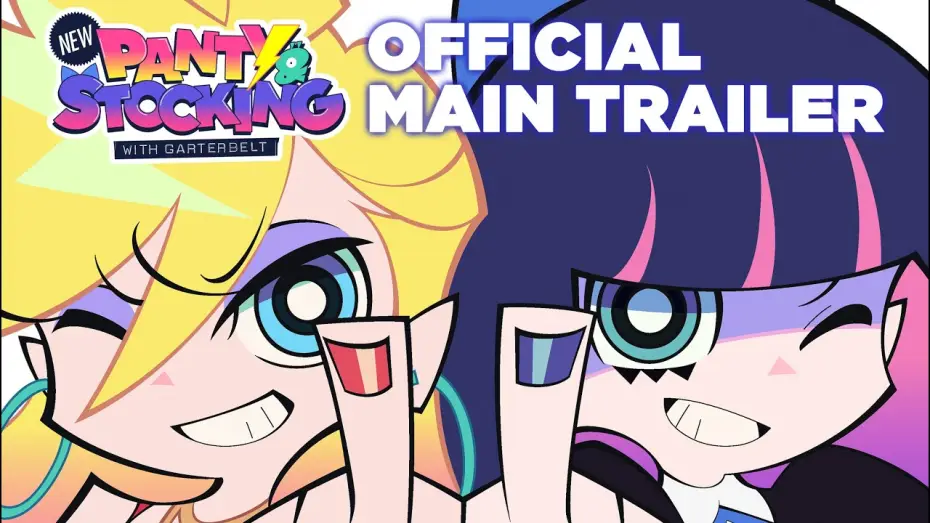 Відео до серіалу Нові Трусяшка та Панчошка разом із Паском — 『New PANTY & STOCKING with GARTERBELT』 OFFICIAL MAIN TRAILER